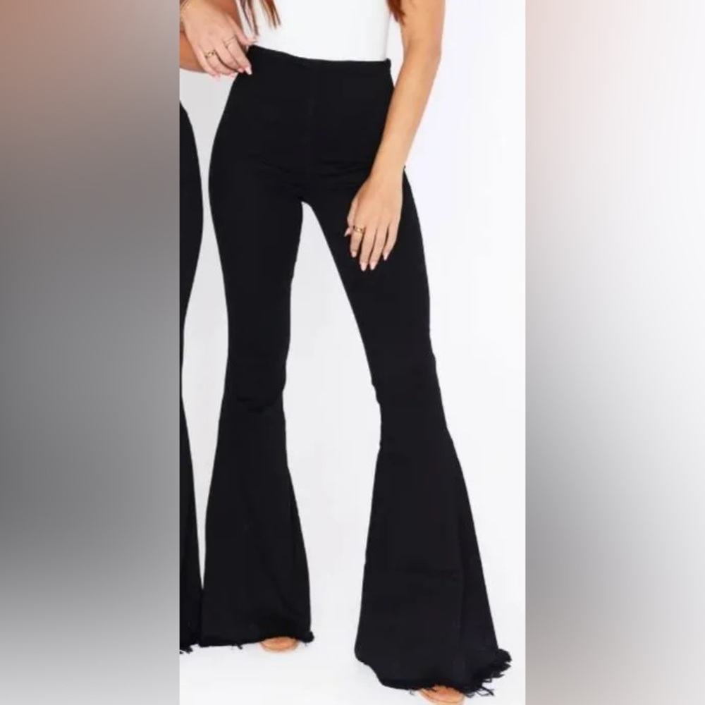 Show Me Your MuMu Berkeley Long Black Flares